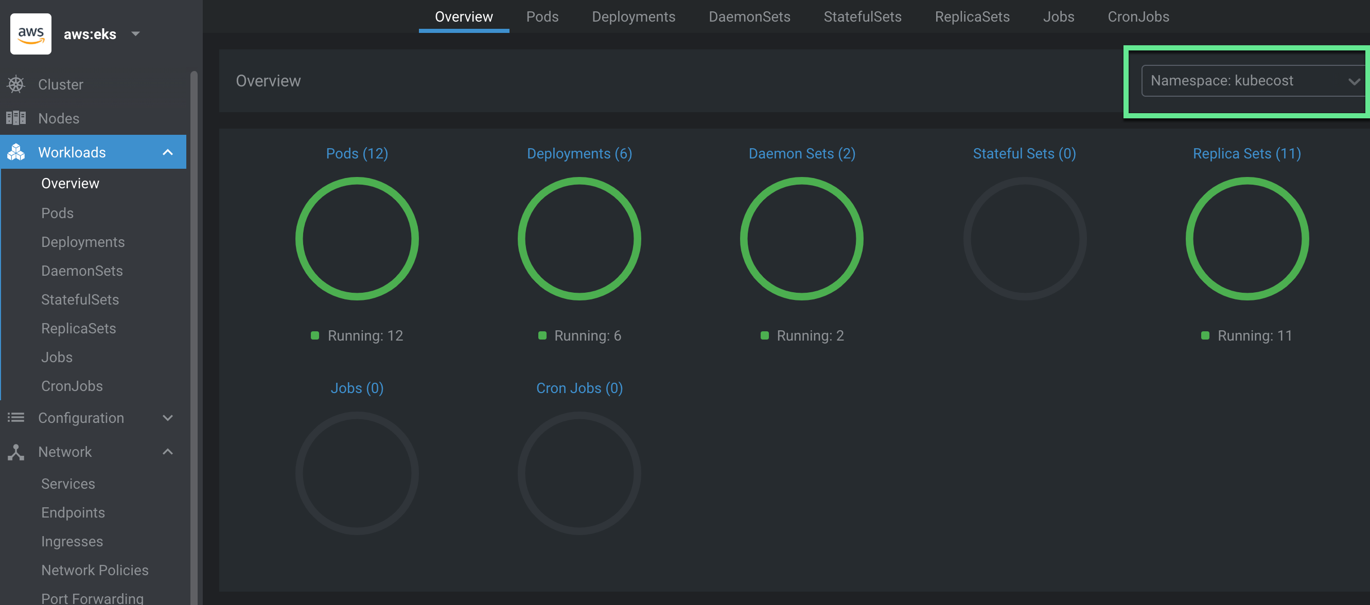 Install and manage your Kubecost Helm Chart using Lens IDE