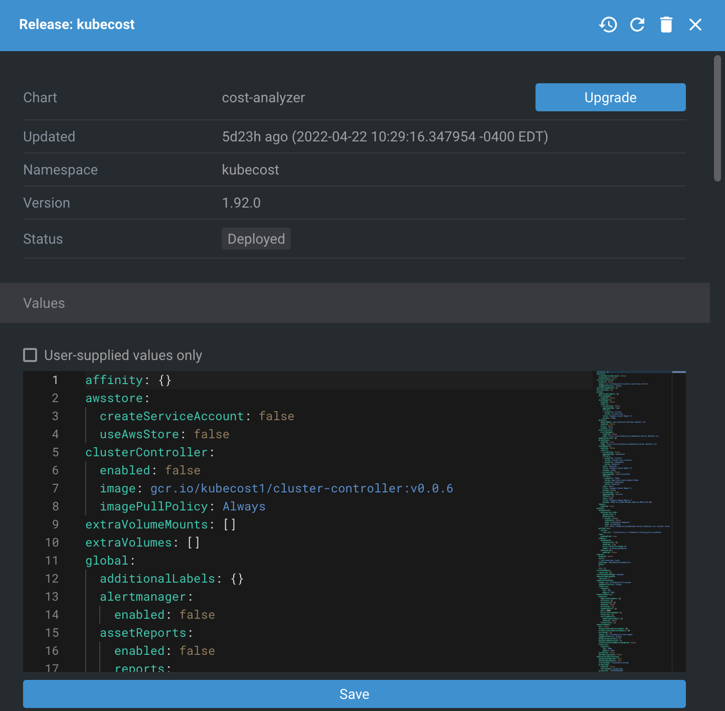 Install and manage your Kubecost Helm Chart using Lens IDE Kubecost Blog